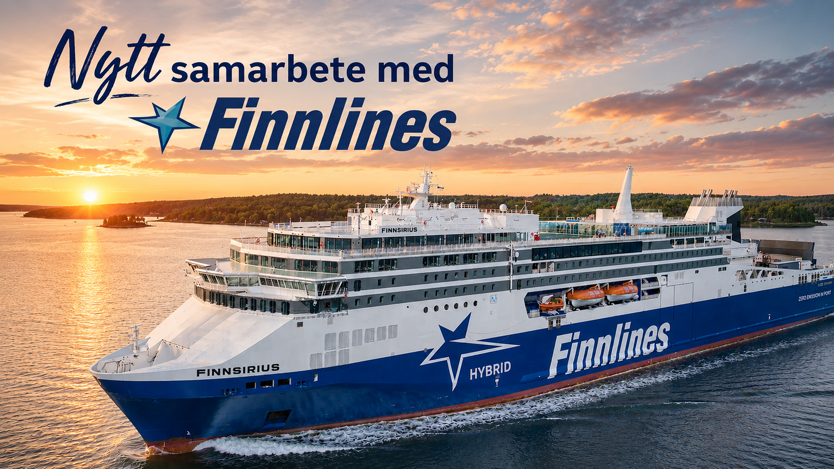 Dagskryssning med Finnlines Kapellsk�r - L�ngn�s t/r
